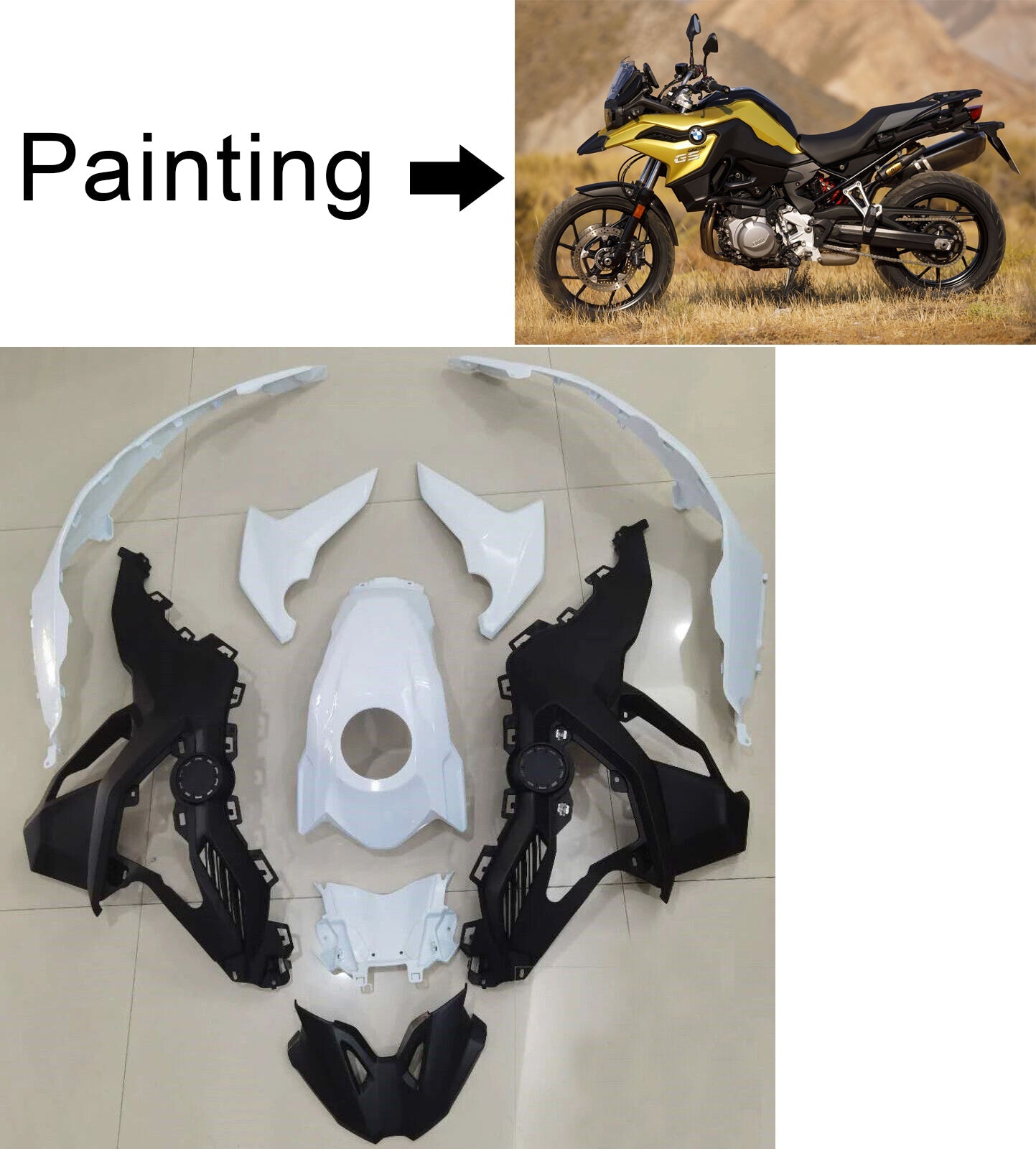 Carrozzeria kit carenatura BMW F750GS F850GS 2018-2022