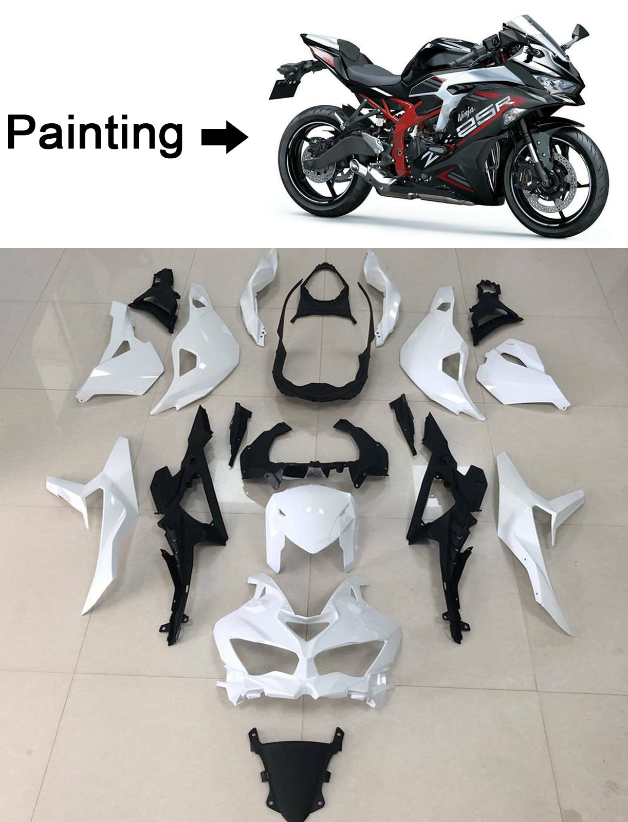 Kit carenatura Kawasaki Ninja ZX-25R 2019-2025