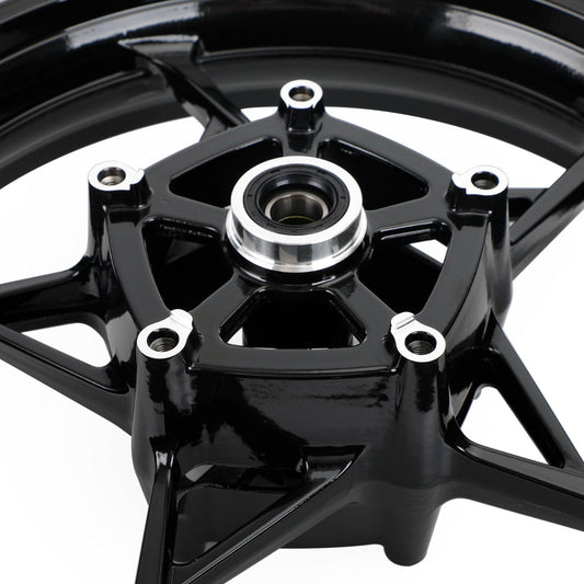 2018-2021 per Kawasaki Z900RS Cafe Cerchio Ruota Anteriore Nero Generico