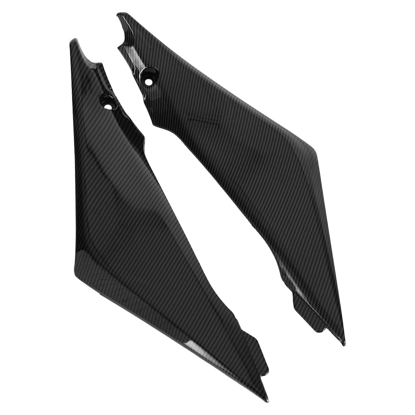Gas Tank Side Trim Copertura Pannello Carena Cappuccio Per Suzuki GSXR1000 2005-2006 K5 Carbonio Generico
