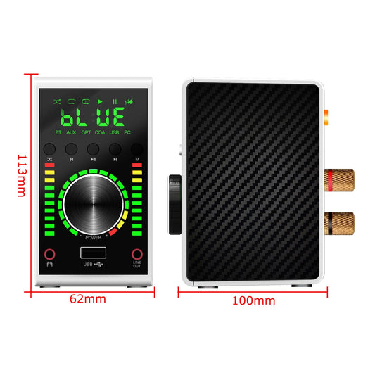 Mini amplificatore Audio HiFi digitale Bluetooth 5.0 Classe D Amplificatore 68W*2 Home Car