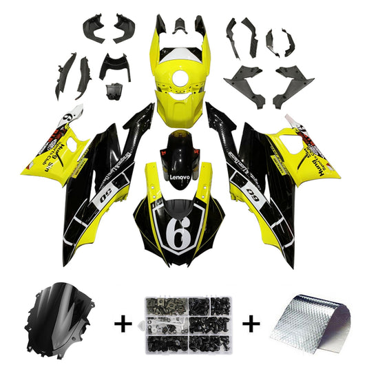 Amotopart Kit carena Yamaha YZF-R3 R25 2019-2021 Carrozzeria Plastica ABS