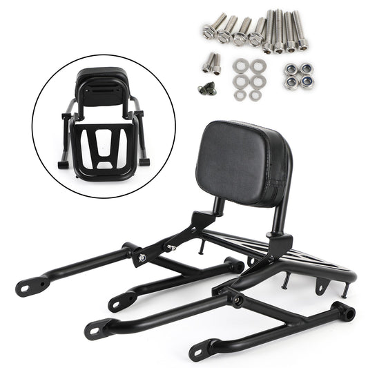 Passeggero Sissy Bar Schienale Portapacchi per Honda REBEL CMX500 CMX300 2017+ Generico