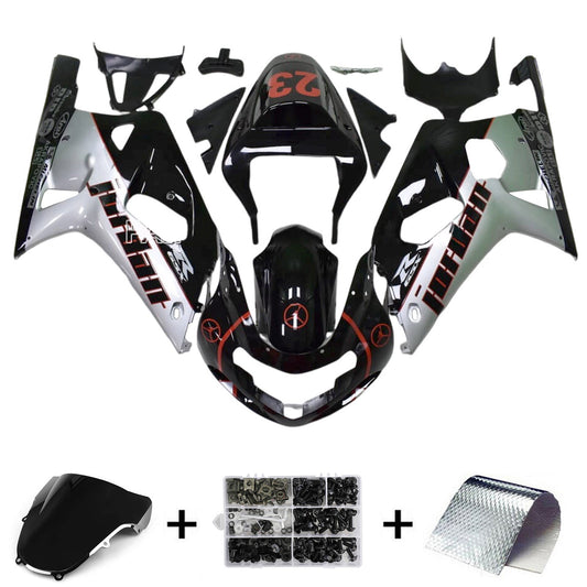 2001-2003 Suzuki GSXR600 GSXR750 2000-2003 K1 Kit carenatura iniezione Carrozzeria