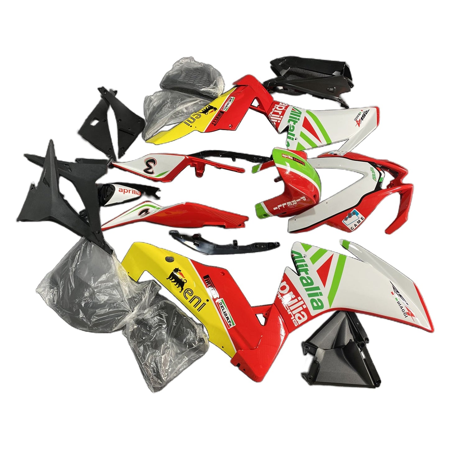 Amotopart Aprilia RSV4 1000 2009-2015 Kit Carena Carrozzeria Plastica ABS