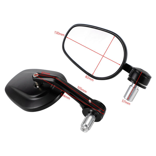 Yamaha MT 07 MT 09 MT-07 MT-09 XSR 700 900 Specchietti manubrio in alluminio CNC