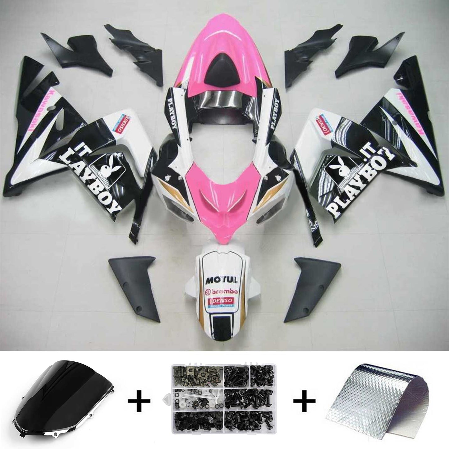 Kit carenatura per Kawasaki ZX10R 2004-2005 Generico