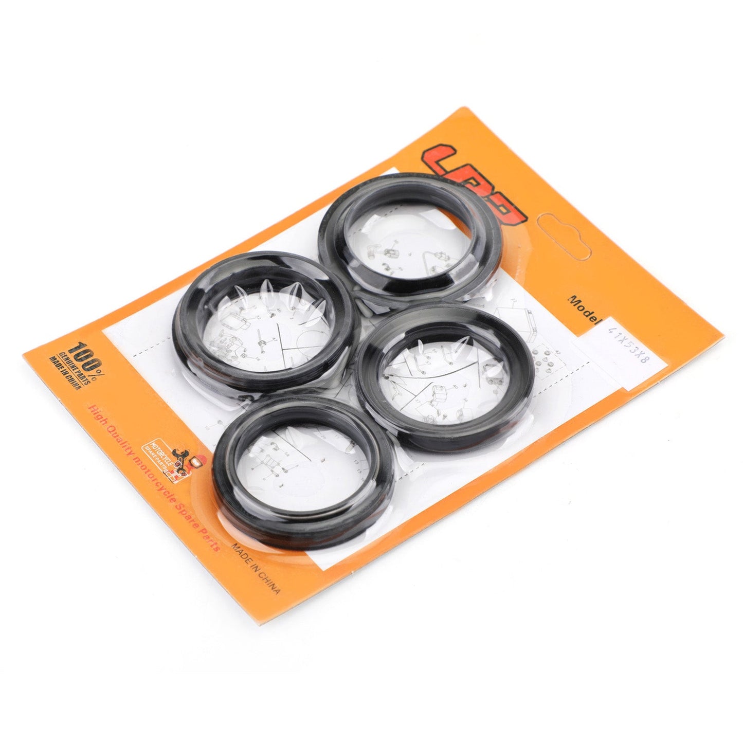 Kit parapolvere paraolio forcella anteriore per Honda FSC600 SILVERWING VT750 SHADOW 01-16 Generico