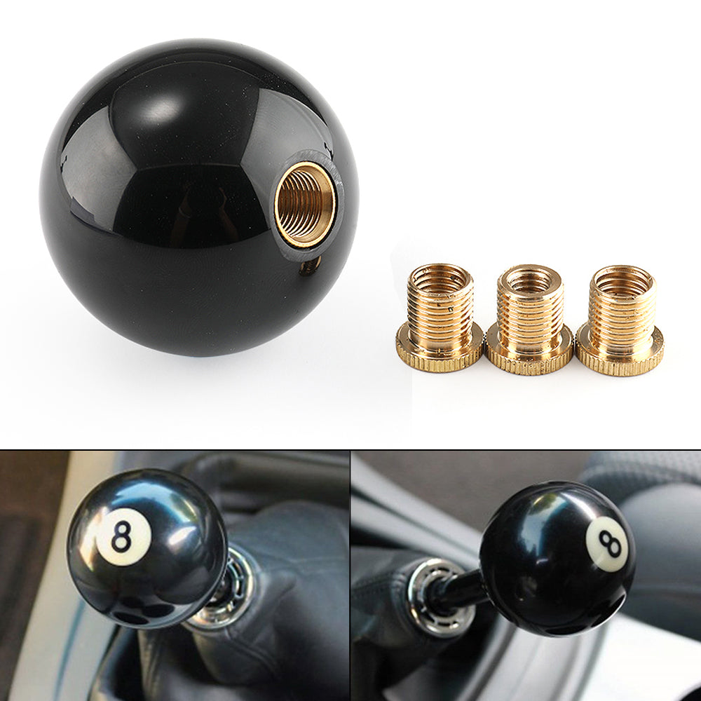 Specchio Rotondo Universale Wachmann Con Morsetto Per Scooter E Moto - Nero