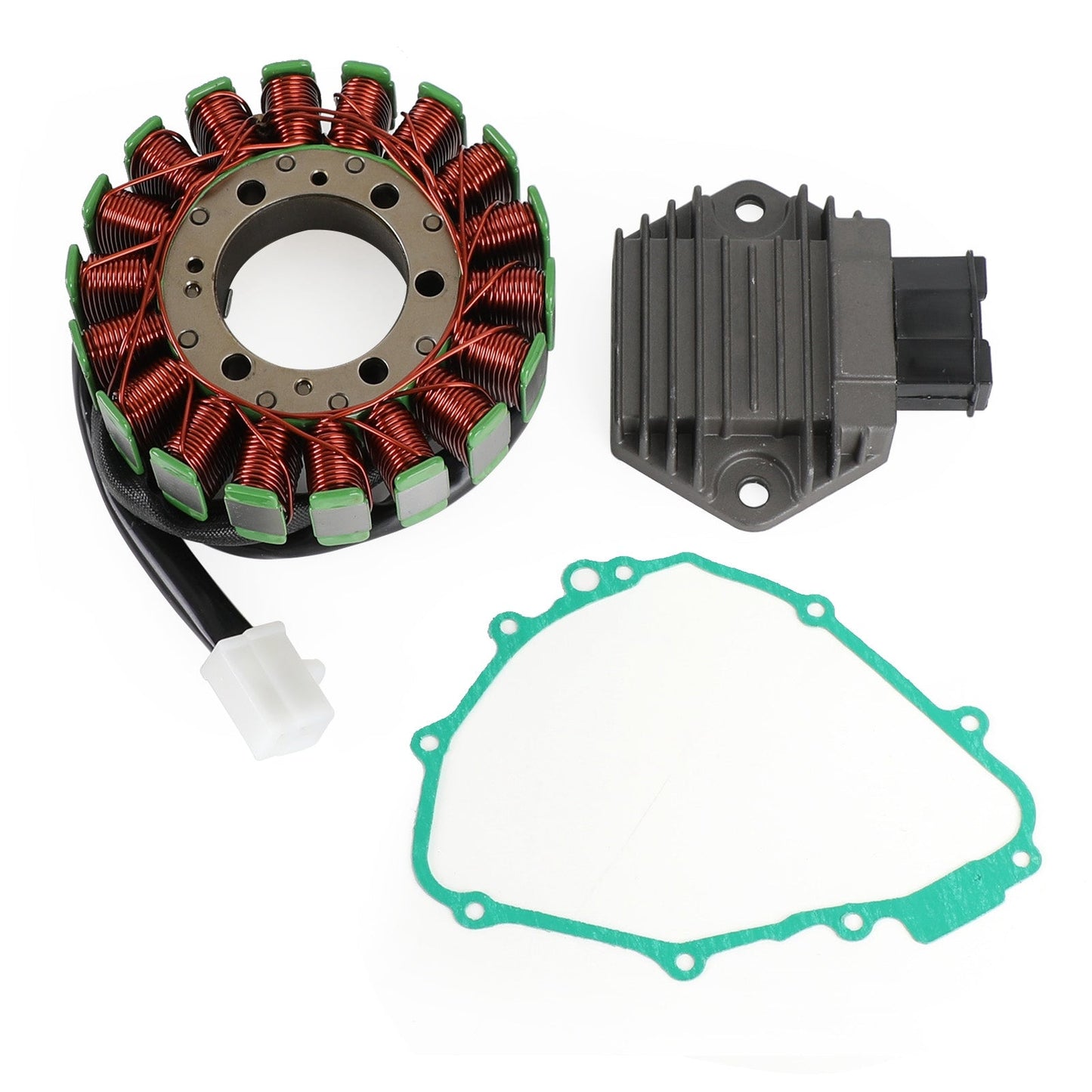 Per Honda CB600F Hornet 600 2003-2006 Statore+ Regolatore+ Guarnizione 31120-MBZ-611 31600-KFG-861
