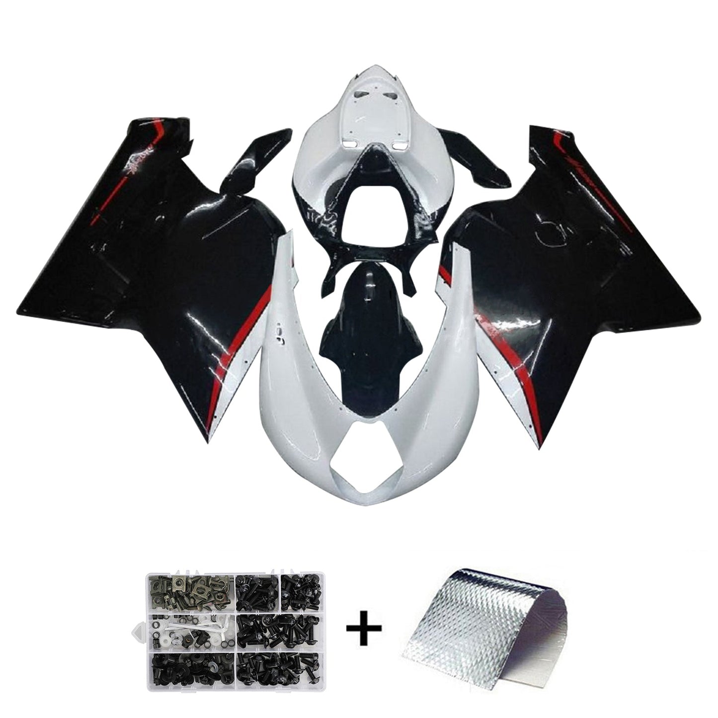 Amotopart Kit Carena MV Agusta F4 1000 2005-2006 Carrozzeria Plastica ABS
