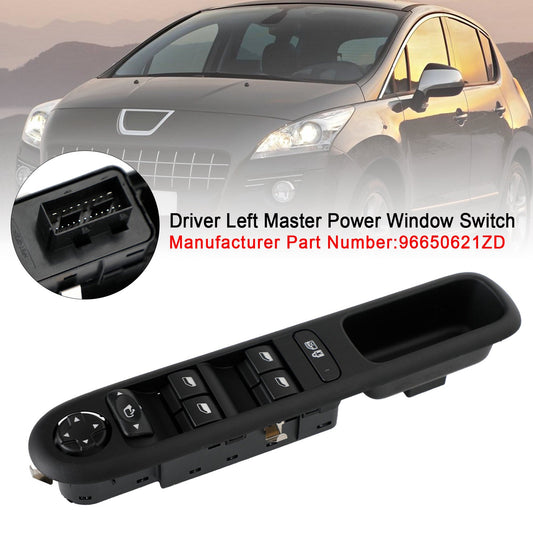 Ricambio auto Peugeot 3008 5008 Interruttore alzacristalli lato sinistro 96650621ZD