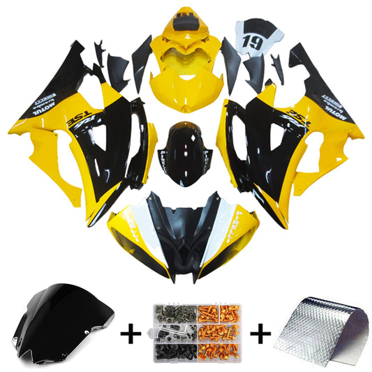 Amotopart Yamaha YZF 600 R6 2008-2016 Kit Carena Carrozzeria Plastica ABS