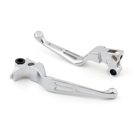 Leva freno frizione per Harley Dyna Touring Softail 1996-2007 XL 1996-2003 Chrome Generico