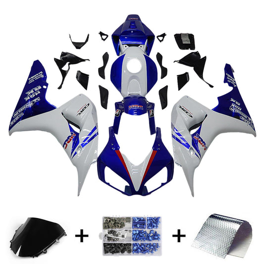 Amotopart Honda CBR1000RR 2006-2007 Kit carena Carrozzeria Plastica ABS