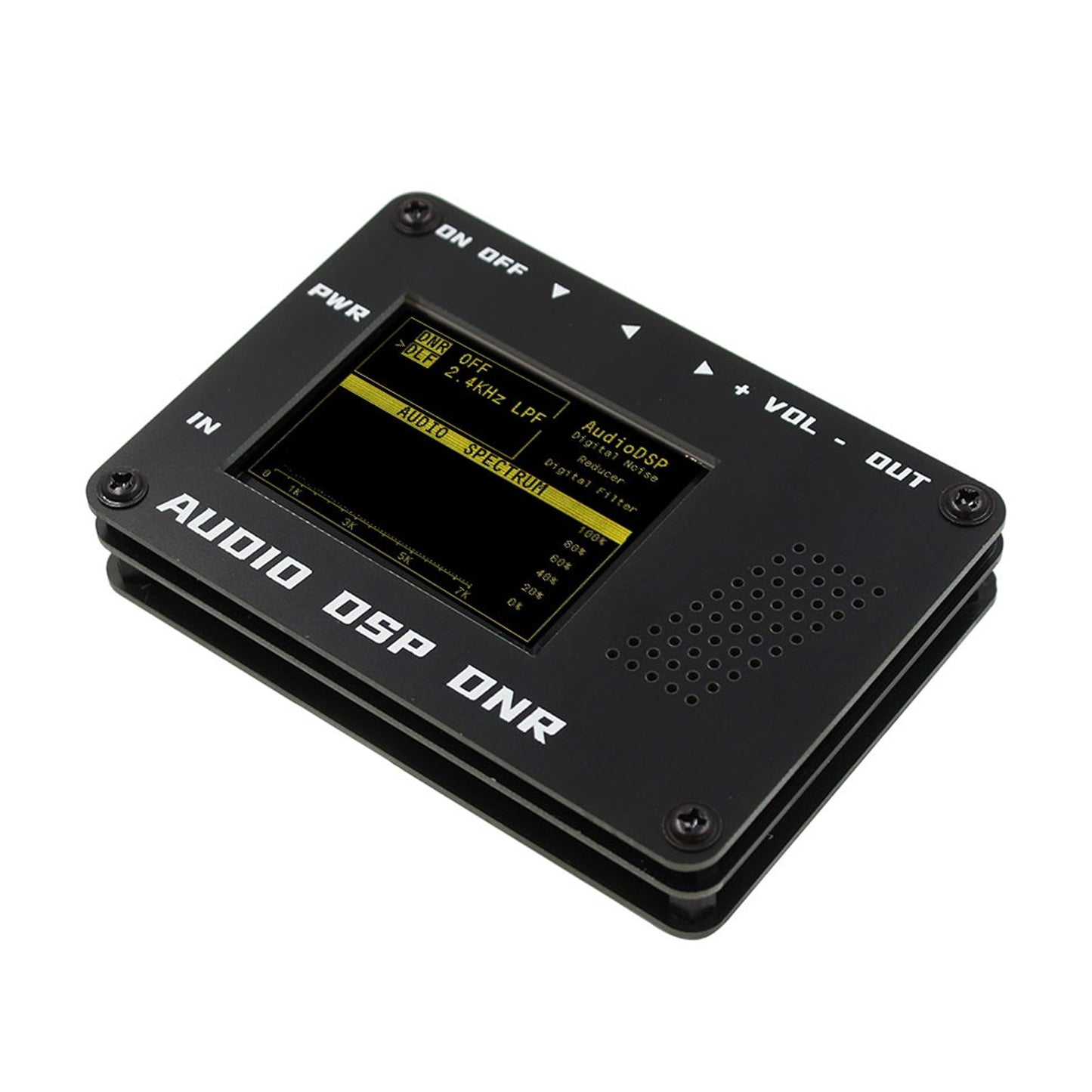 Audio DSP Riduttore di rumore DNR Filtro digitale SSB radio YAESU ICOM + Altoparlante