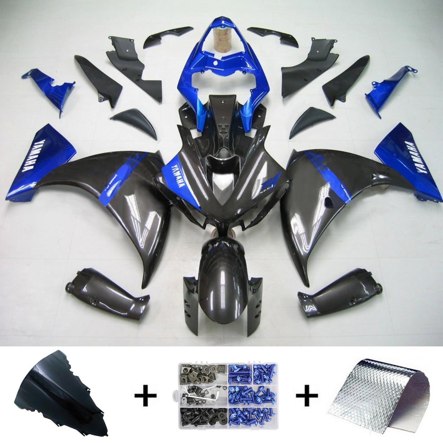 Kit di vendita iniezione Body Plastic Abs Fit per Yamaha YZF 1000 R1 2009-2011
