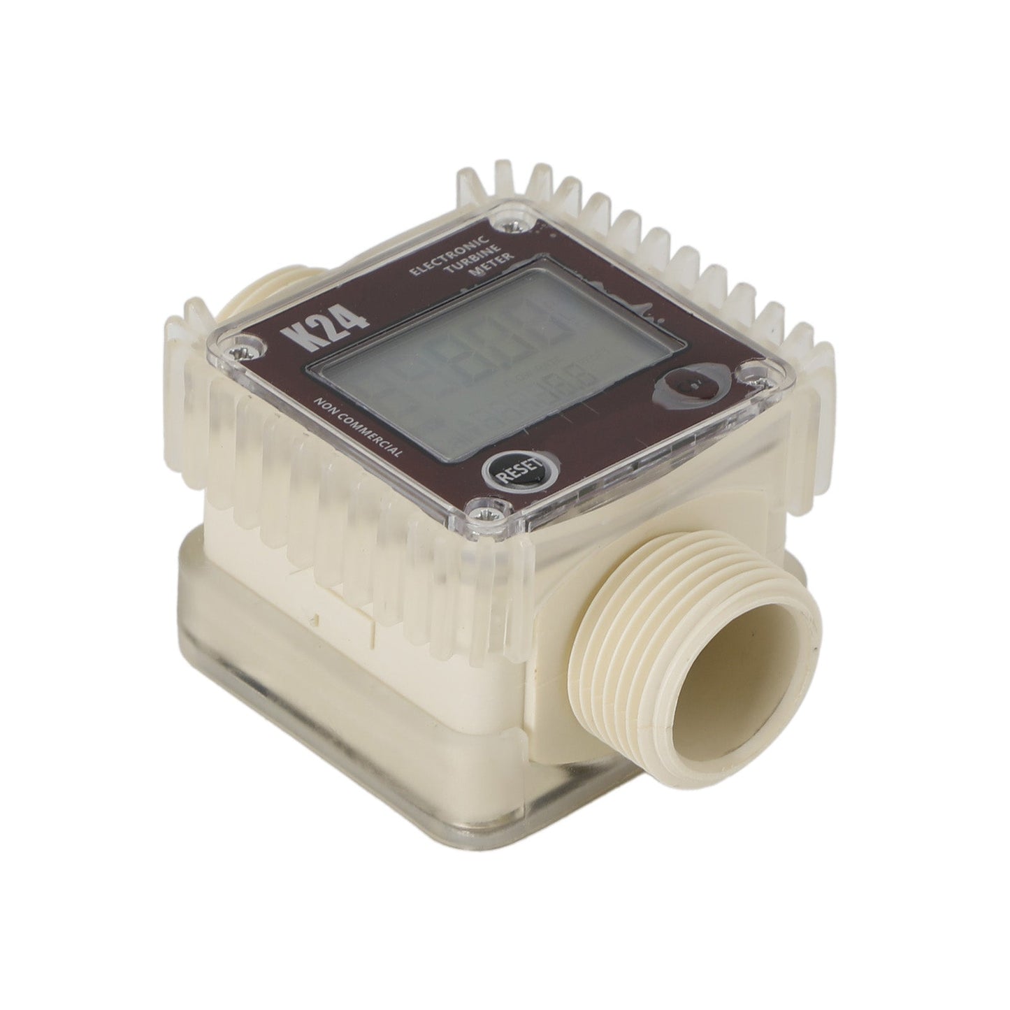 Tester del misuratore di portata del carburante per gasolio digitale a turbina K24 per acqua liquida per prodotti chimici
