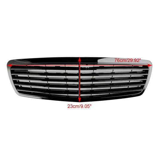 Griglia anteriore adatta per Mercedes-Benz Classe E W211 E320 E350 E55 AMG 2002-2006