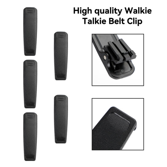 Clip da cintura con clip da tasca posteriore adatta per IC-F29SR IC-M25 F3400D F7010 Walkie Talkie