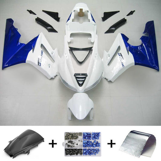 Amotopart Triumph 2009-2012 Daytona 675 kit di carenatura blu bianca