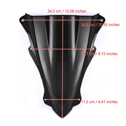 Parabrezza Parabrezza Protector per Kawasaki Ninja ZX25R ZX-25R 2020-2024 Generico