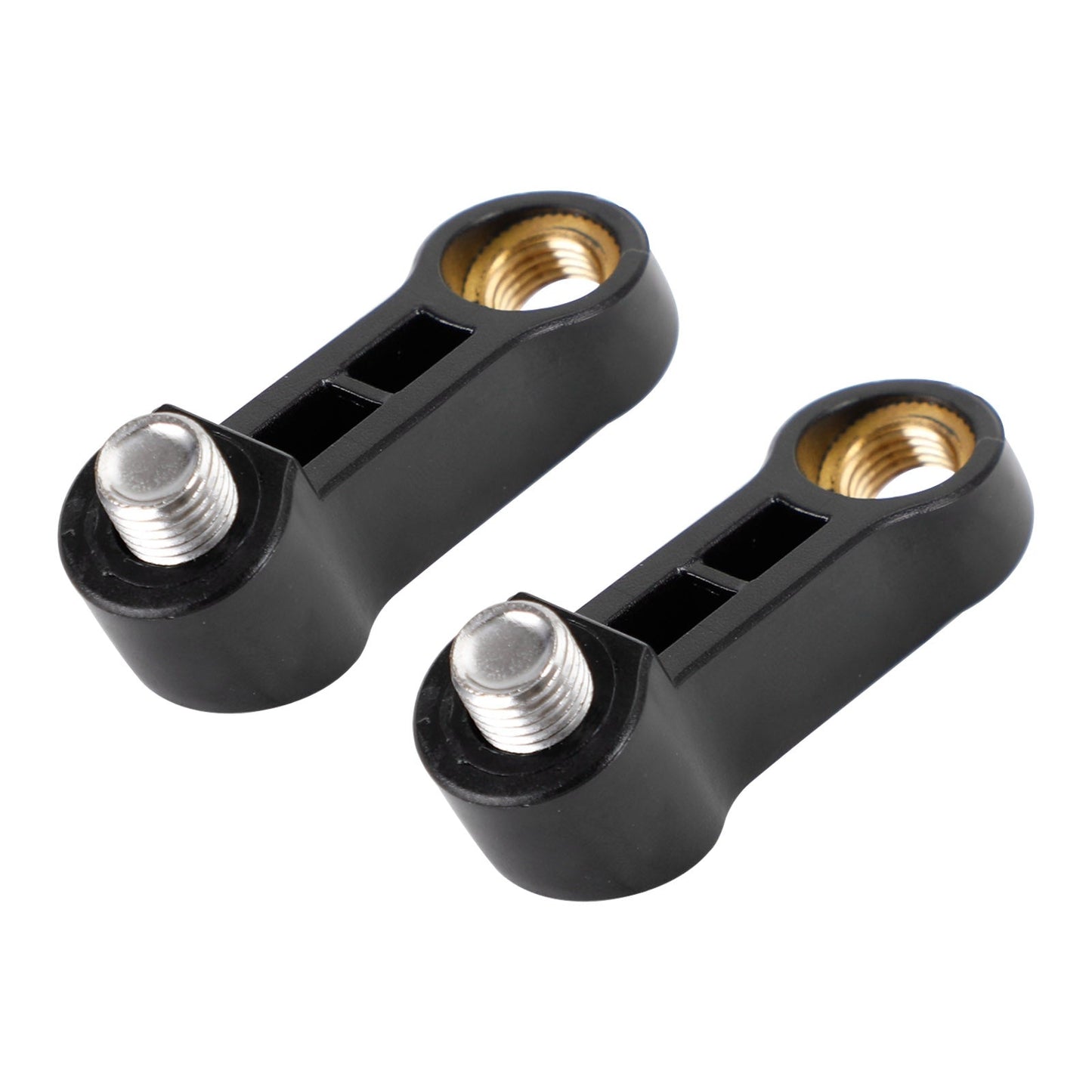 Prolunga per specchietto retrovisore in plastica per moto nero 10 mm - M10 per Yamaha