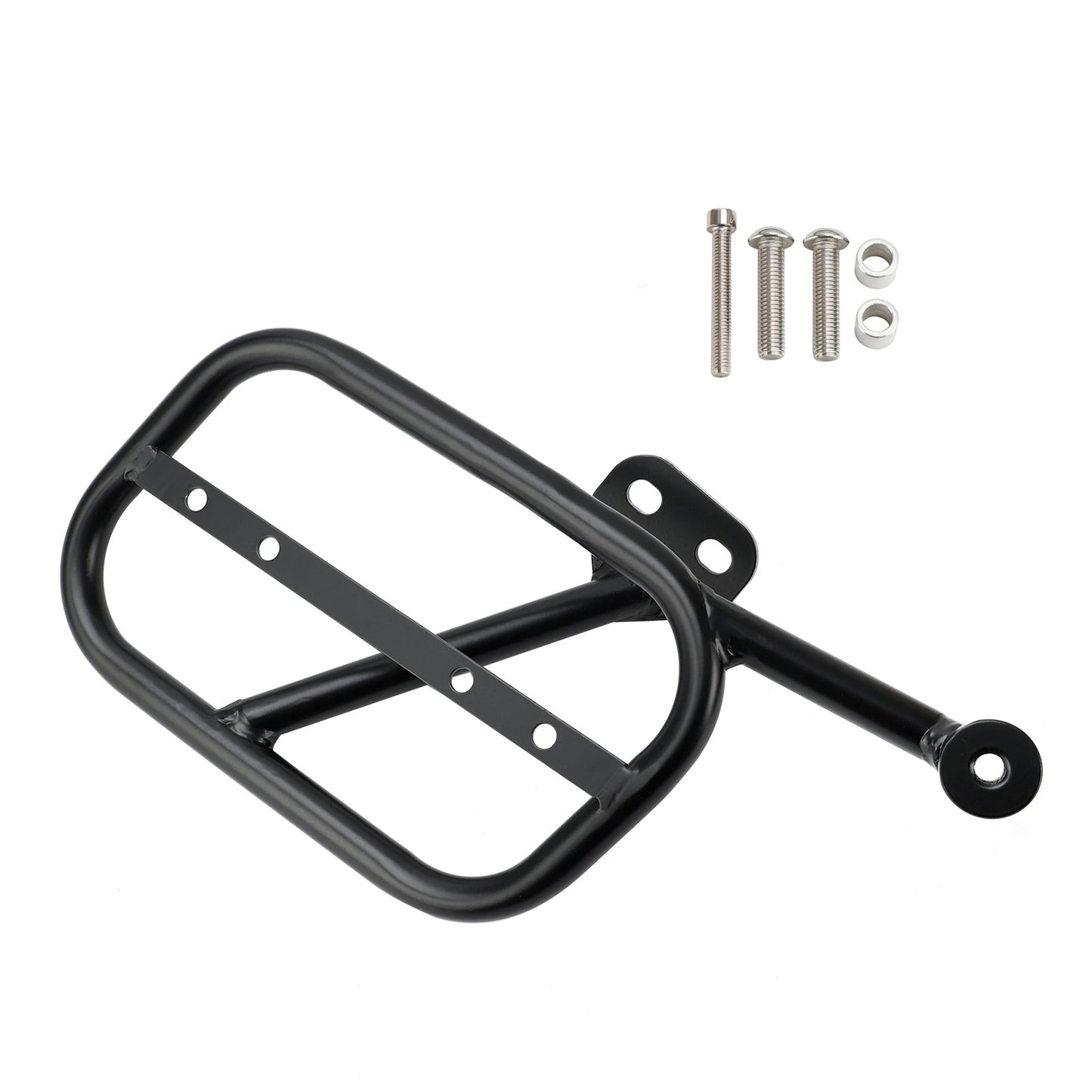 Staffa di montaggio per borsa laterale per portapacchi per Guzzi V9 Bobber Roamer 18-24