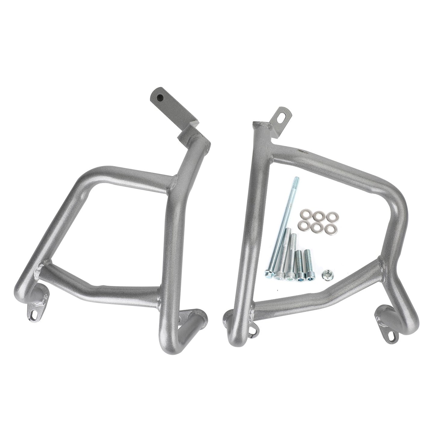 Paramotore Telaio Paraurti Anti-Crash Protector Per Honda Cb 400X 400F 21-22 Argento Generico