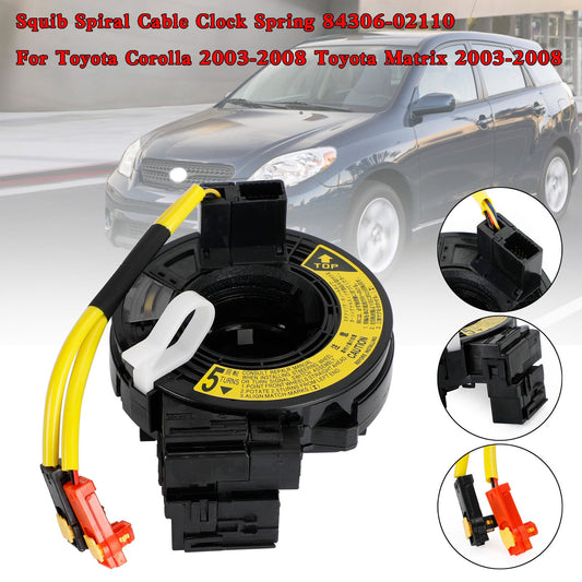 Molla 84306-02110 dell'orologio del cavo a spirale di Squib per Toyota Corolla 2003-2008