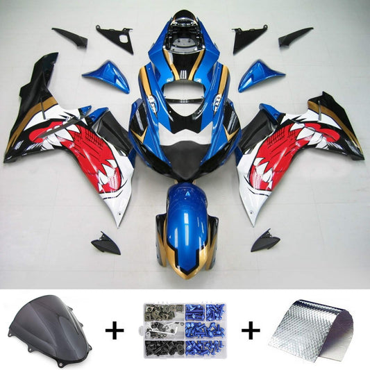 Suzuki GSXR 600/750 2011-2025 Kit carena K11 Carrozzeria Plastica ABS