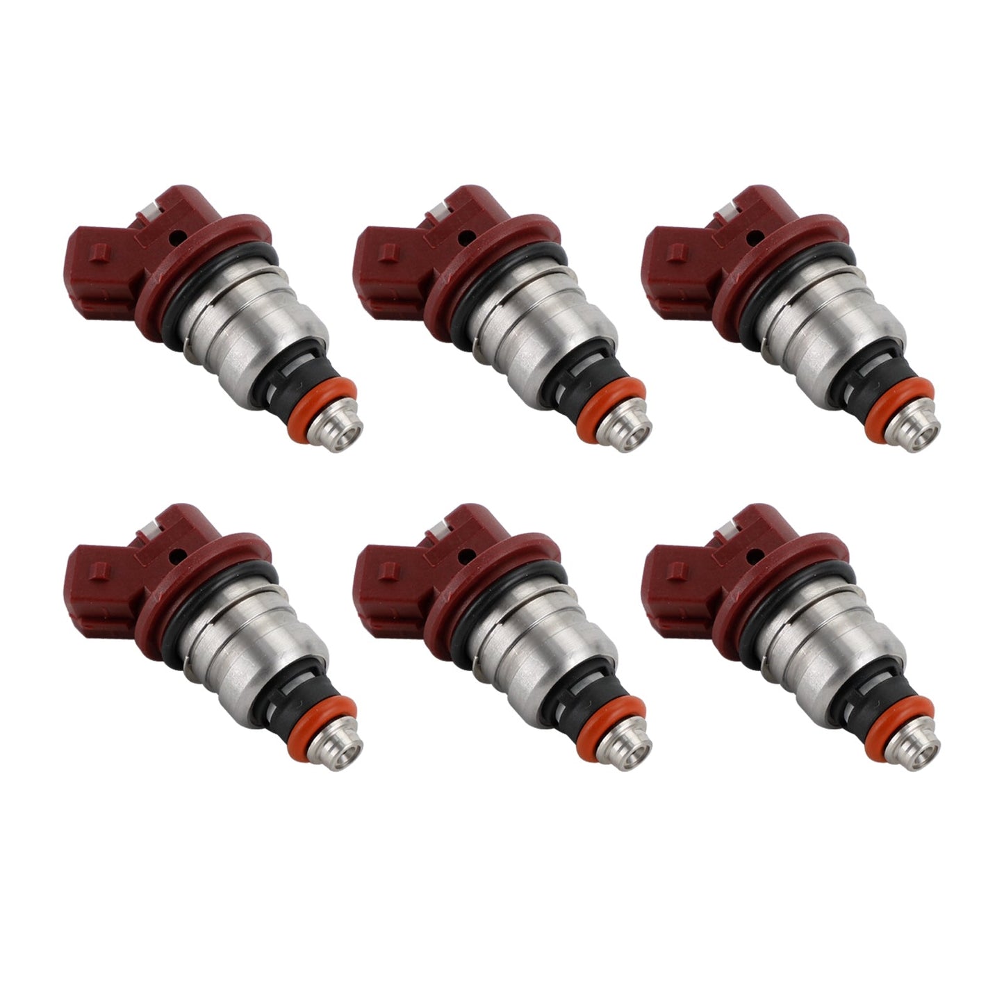 6PCS 75-90-115-200-225 Mercury Fuoribordo Mariner 804528 Iniettori di Carburante 37001