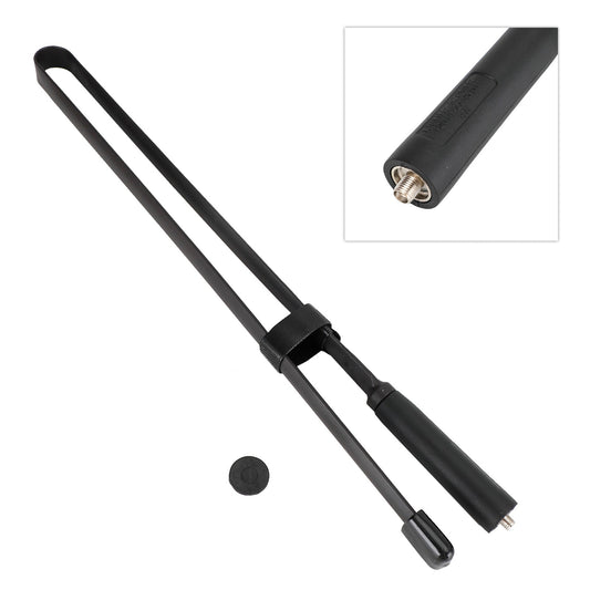 Antenna tattica pieghevole a doppio segmento da 72 cm SMA femmina per UV9R UV5R UV82 UV8D