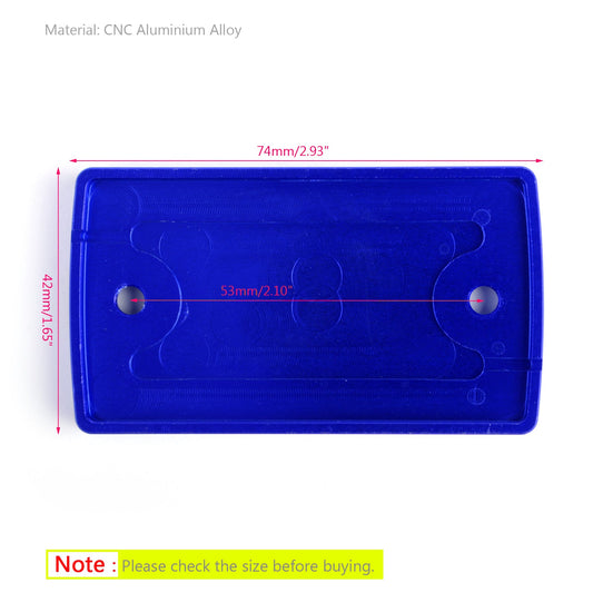 2x tappo serbatoio freno anteriore blu adatto per Suzuki BANDIT1250/S/F 07-16 SV1000 generico