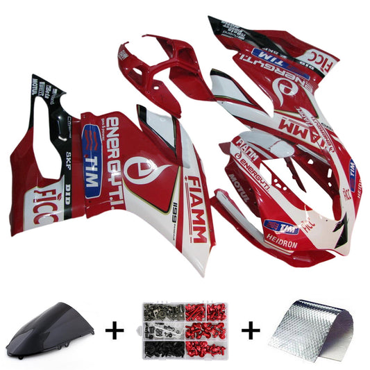 Amotopart Ducati 1199 2012-2015 Kit Carena Carrozzeria Plastica ABS