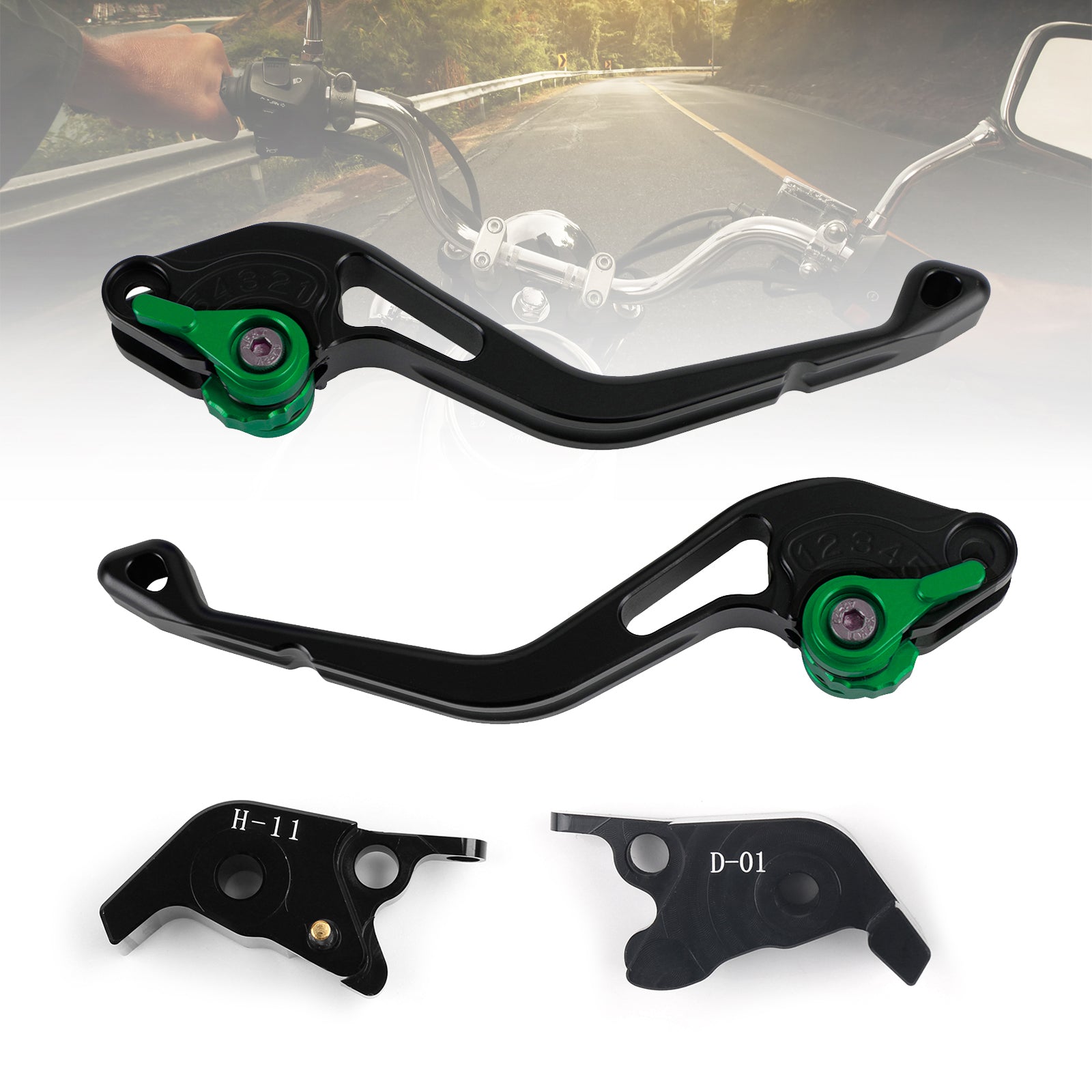 Triumph Speed Triple 1050 2011-2015 Freno Lungo + Leva Frizione Set
