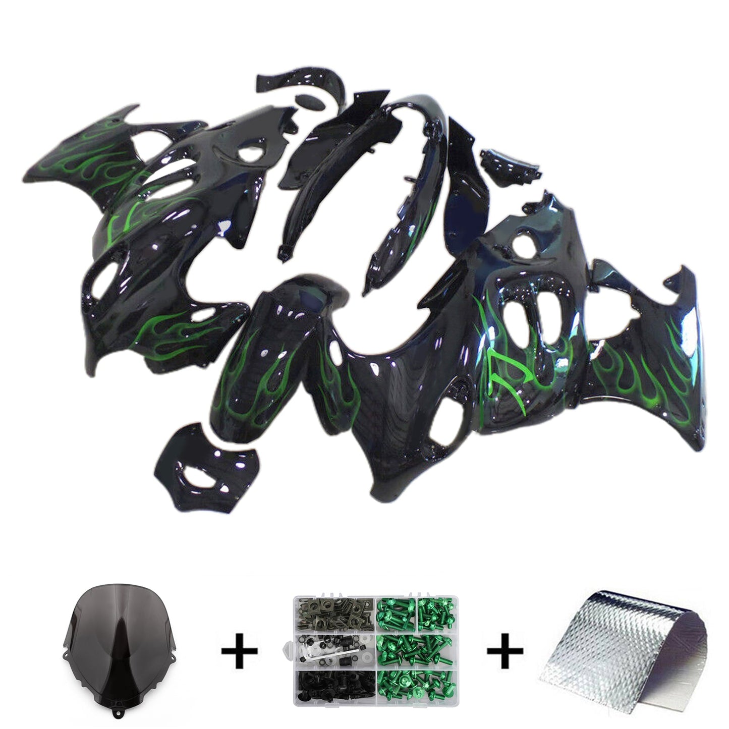 2003-2006 Suzuki Katana GSX600F GSX750F Kit carenatura iniezione Carrozzeria Plastica ABS