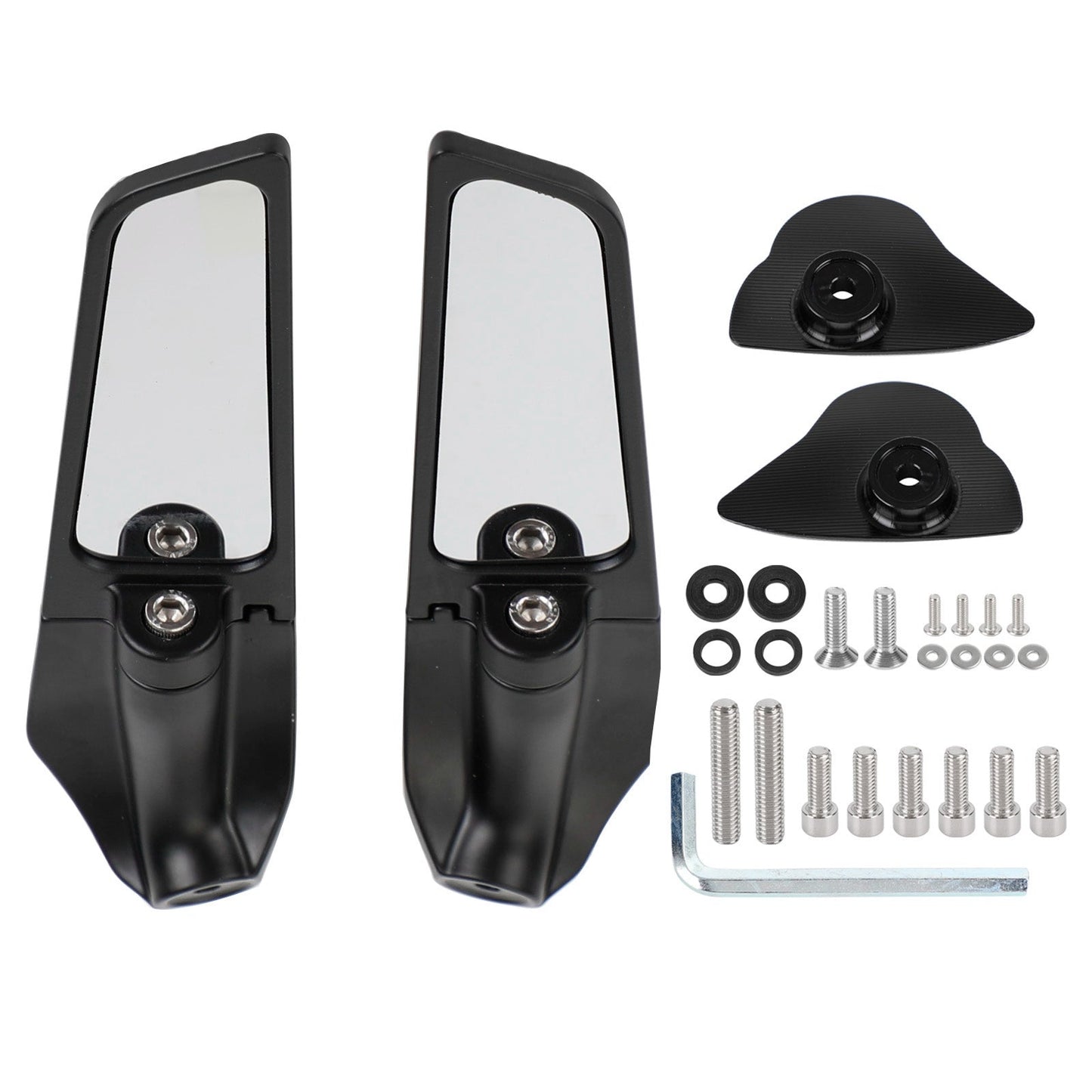 Yamaha YZF-R6 2017-2021 YZF-R7 2021-2022 Specchi retrovisori con pinna alare girevole