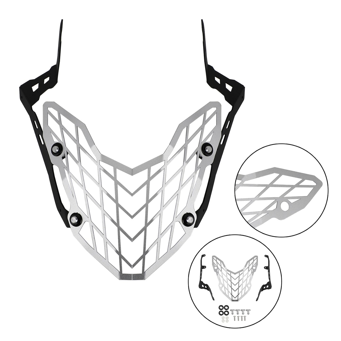 Le migliori offerte per Honda Cb500X 2019 2020 Proteggi Faro Griglia Cover Cover Cnc Silver sono su ✓ Confronta prezzi e caratteristiche di prodotti nuovi e usati ✓ Molti articoli con consegna gratis!