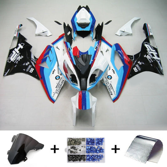 Amotopart 2015-2016 BMW S1000RR Kit di trigger bianco e nero