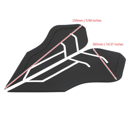 Sticky Traction Pads Tankgrips Manopole Serbatoio per Yamaha Tenere T7 700 2018-2020+ Generico