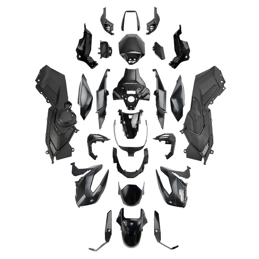 Per Honda X-ADV 750 2021-2023 Carrozzeria Carena ABS Stampaggio ad iniezione Non verniciata