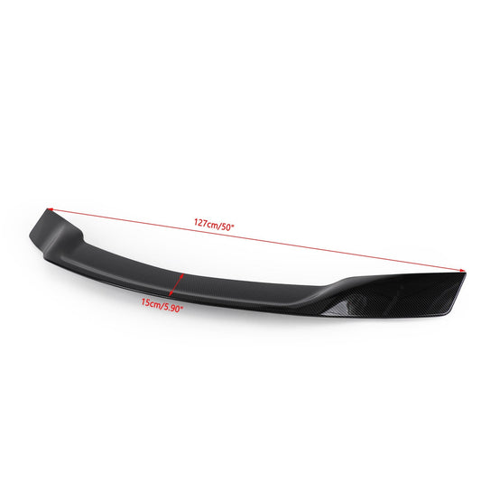 Spoiler per baule a becco d'anatra in fibra di carbonio adatto per Mercedes Benz W204 C250 C300 08-14 generico