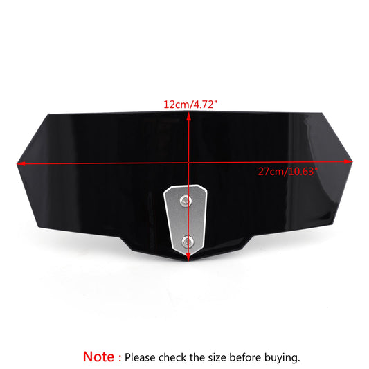 Deflettore di estensione regolabile universale per Honda Yamaha generico