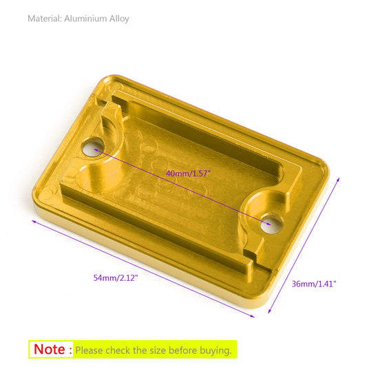 L&R Tappo Serbatoio Freno Anteriore GD Fit per HONDA Forza 125 300 PCX125/150 2018 Generico