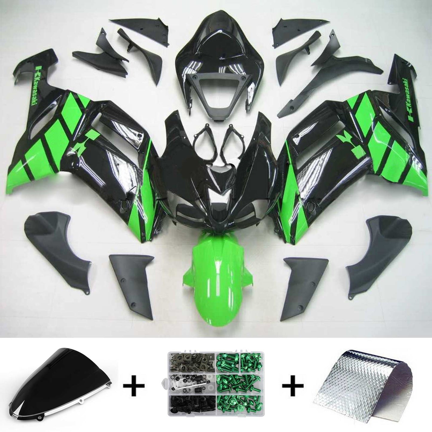Kit Carenatura Per Kawasaki ZX6R 636 2007-2008 Generico