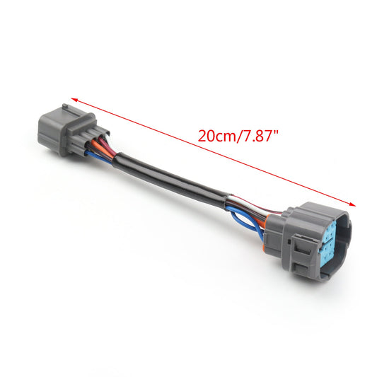 Obd2 da 8 pin a Obd2 10 pin distributore adattatore ponticello cablaggio vertiginoso adatto per Honda Acura
