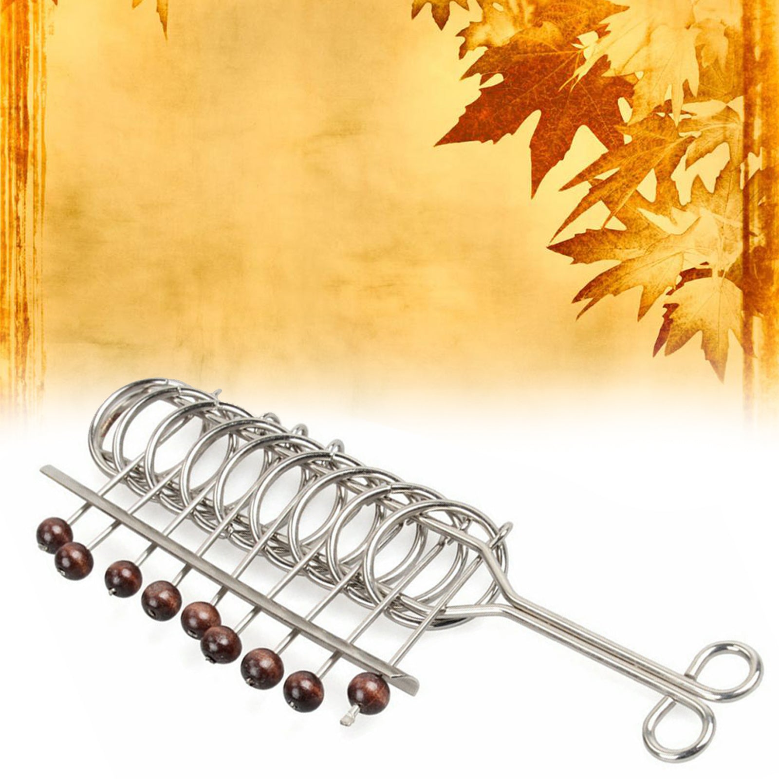 KAILIMENG 9 Anelli Collegati In Metallo Puzzle - Puzzle Difficile Per Adulti Gioco Di Mente Rompicapo Per Adulti E Bambini Classico Giocattol~p113990149 - Foto 12