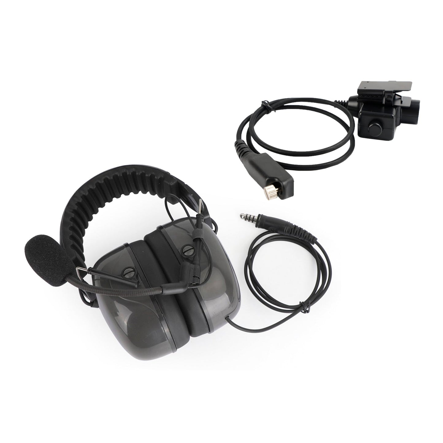 Cuffia regolabile con cancellazione del rumore 7.1-C5 per Sepura STP8000 STP8030 STP8035