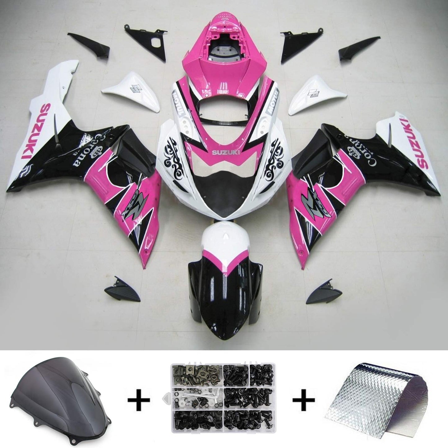 Suzuki GSXR 600/750 2011-2025 Kit carena K11 Carrozzeria Plastica ABS